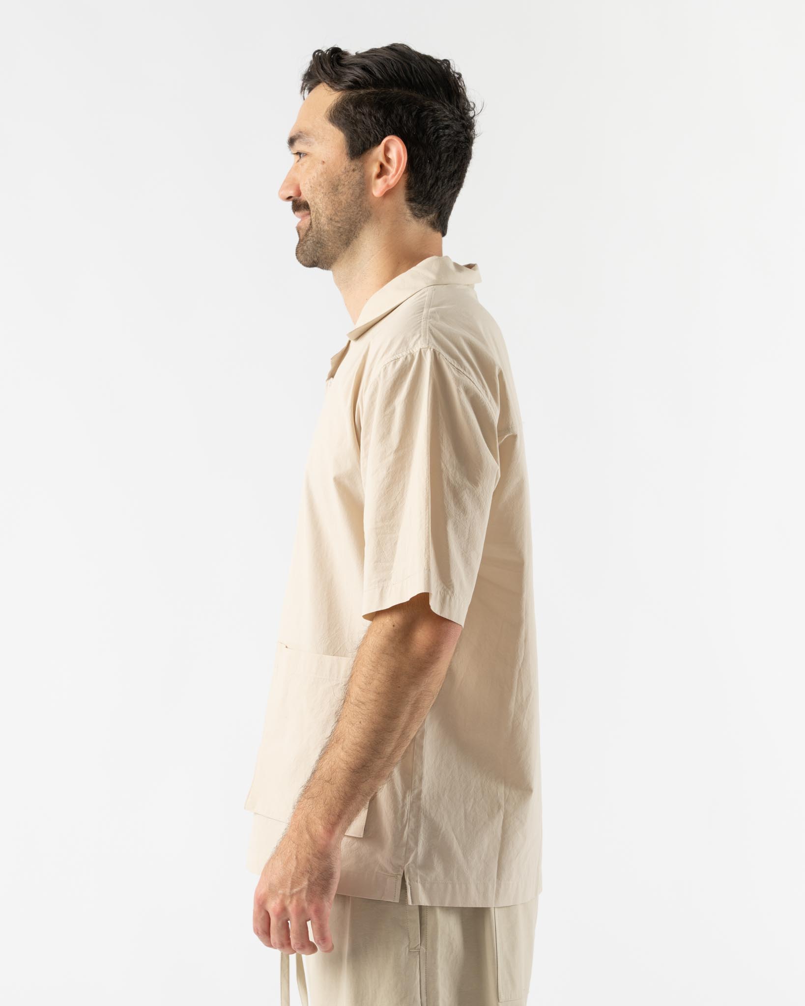 Satta Camp Shirt in Ecru