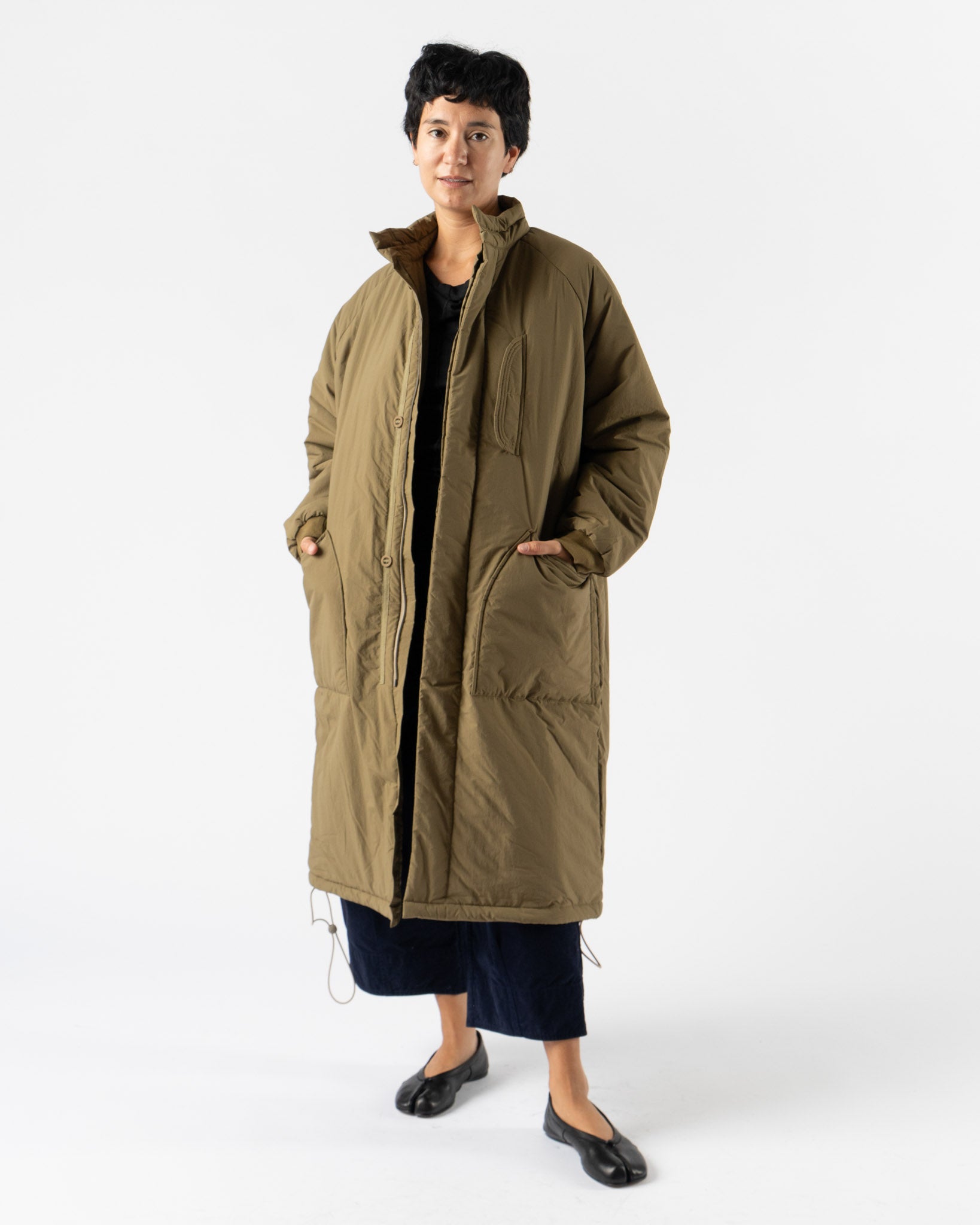 Satta Lightly Padded Parka in Olive