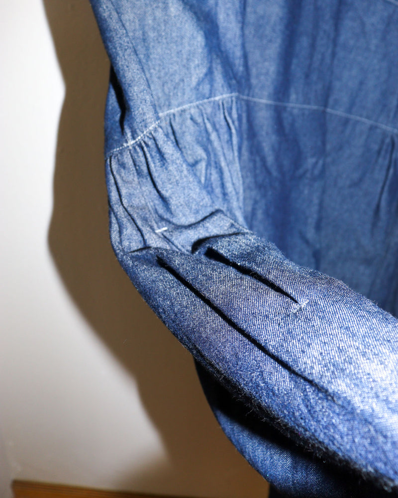 Pre-owned: Scissor Clothing Blue Denim Dress