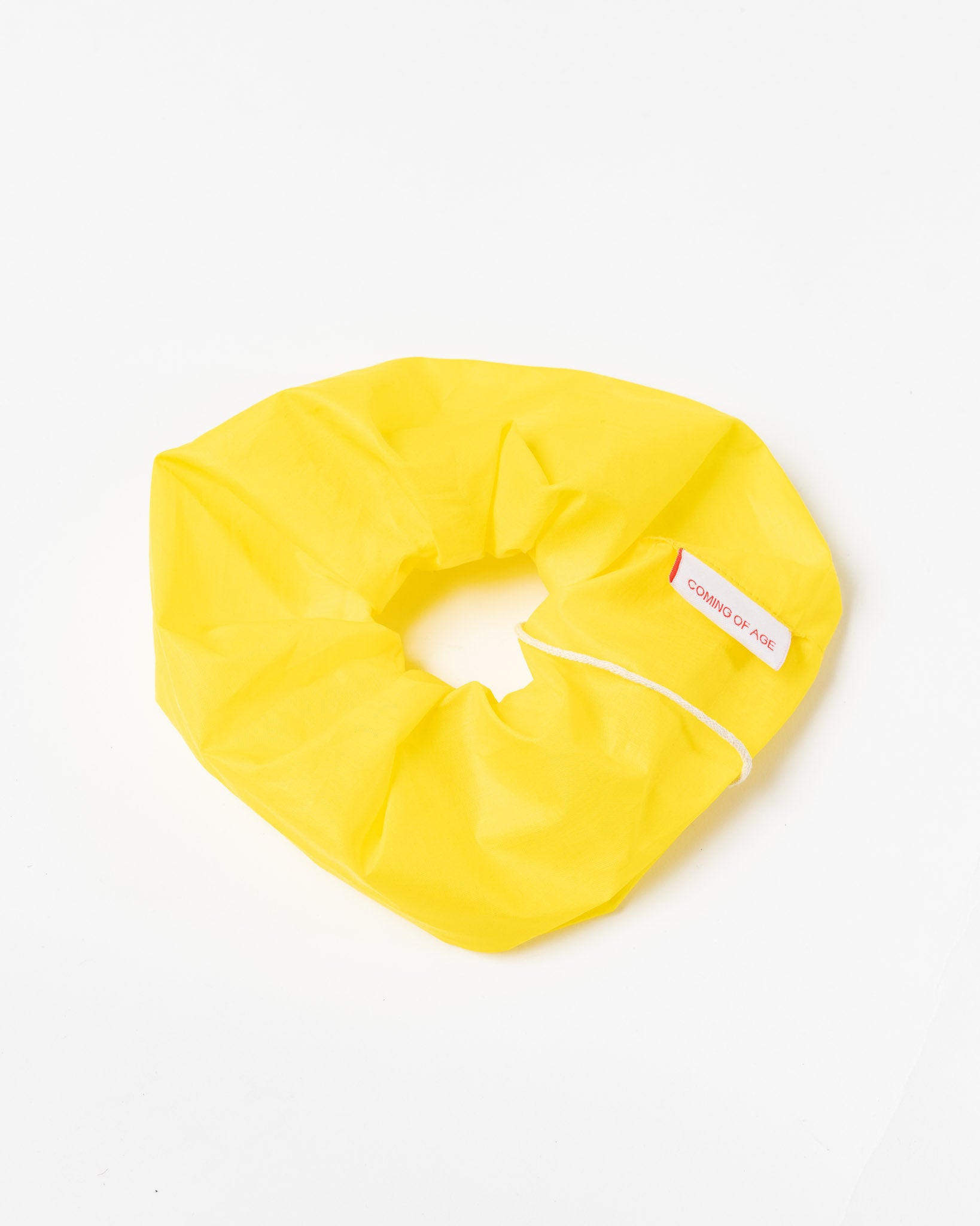 Coming of Age Scrunchie in Sunshine Cotton
