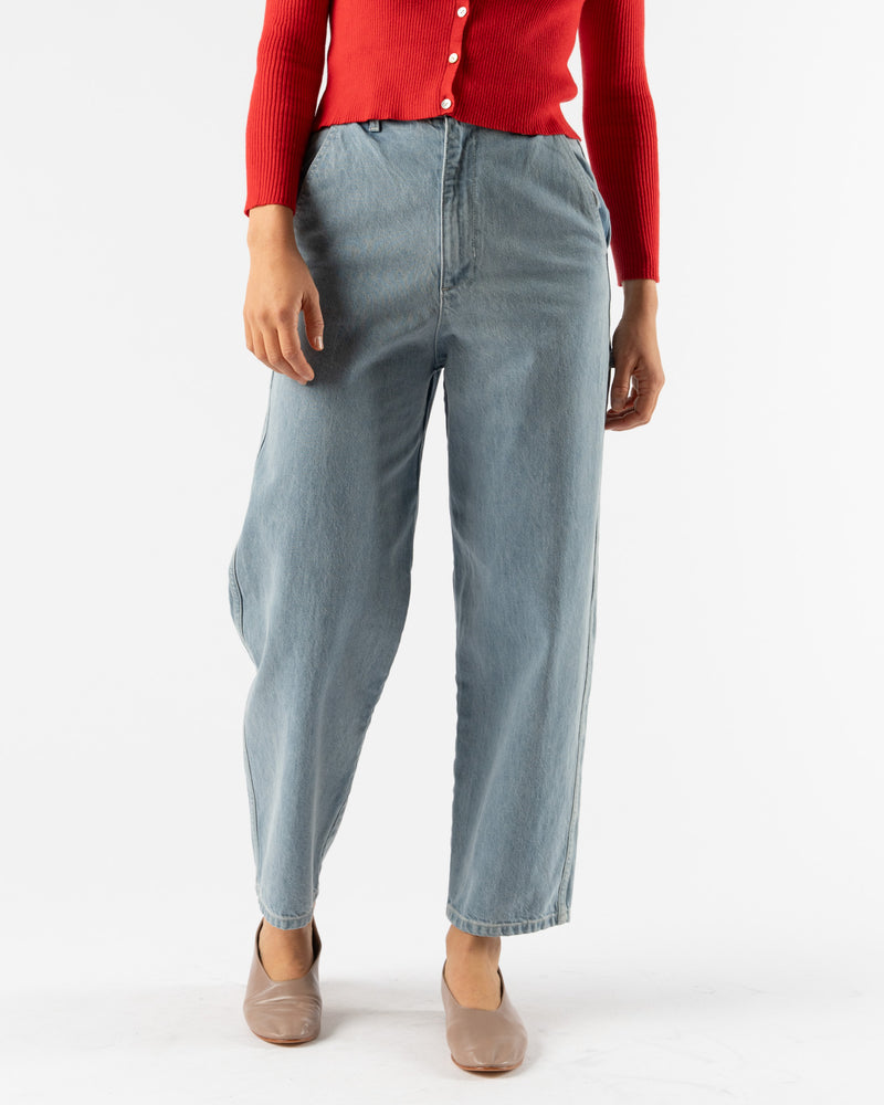 Shaina Mote Chore Pant in Mineral Blue