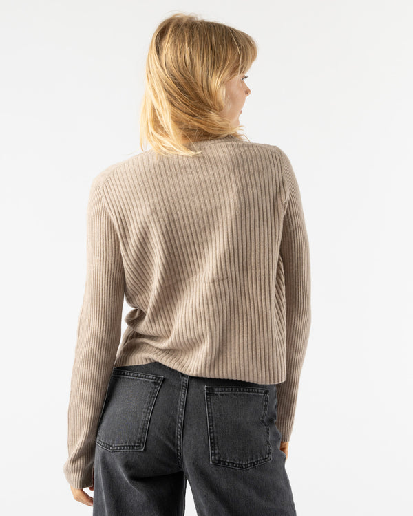 Alex Mill Kristin Ribbed Sweater in Pumice