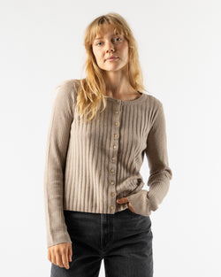 Alex Mill Kb Ribb Sweater in Pumice