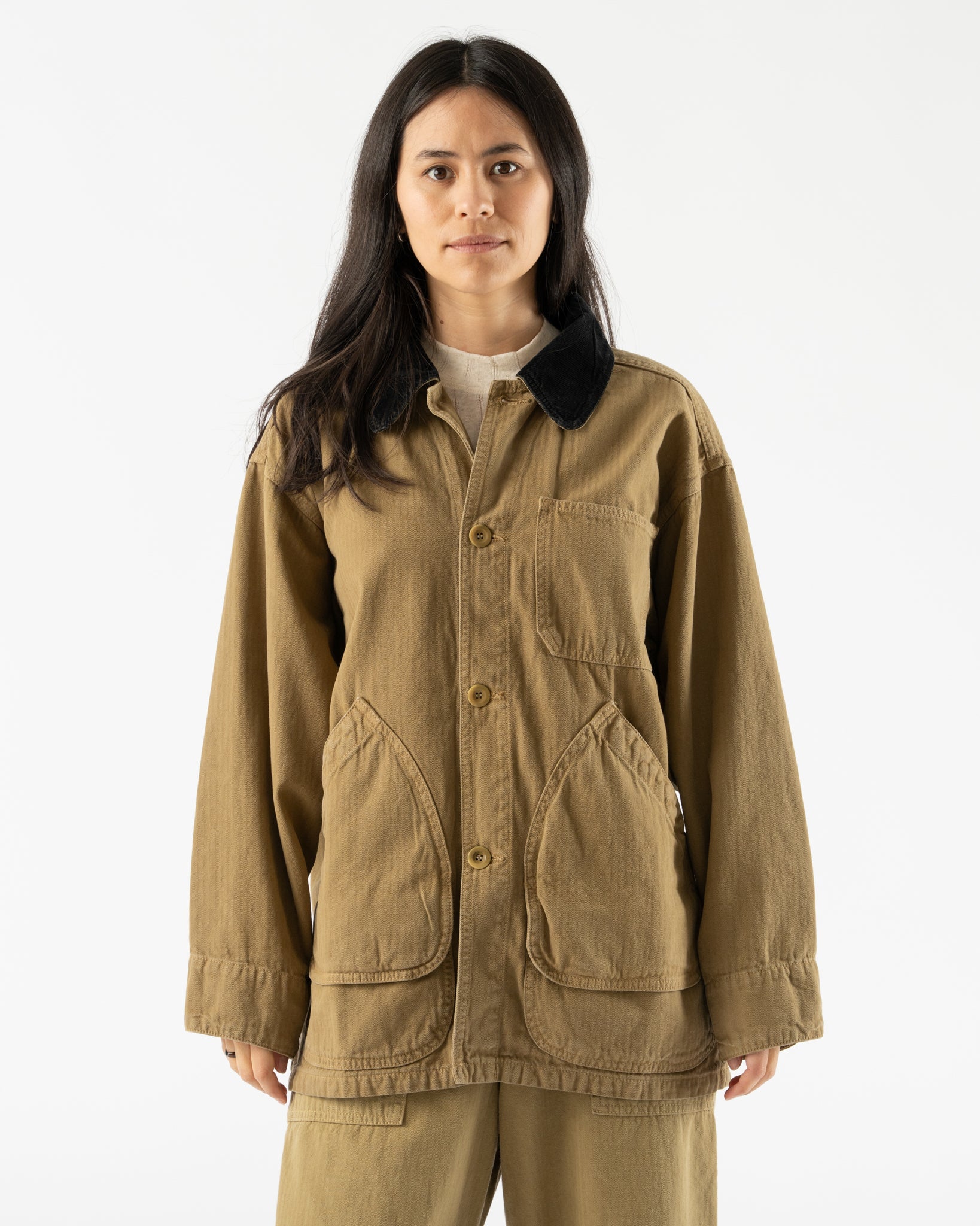 Shaina Mote Painter Coat in Kelp
