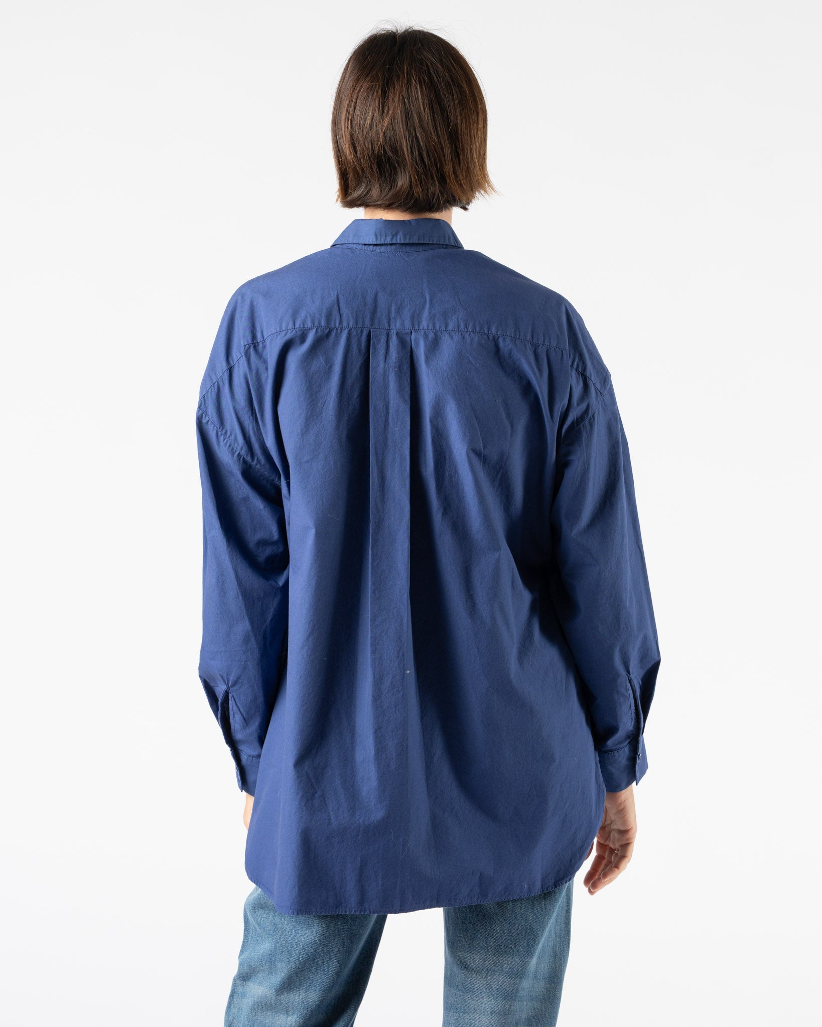 Shaina Mote Pocket Shirt in Mechanics Blue