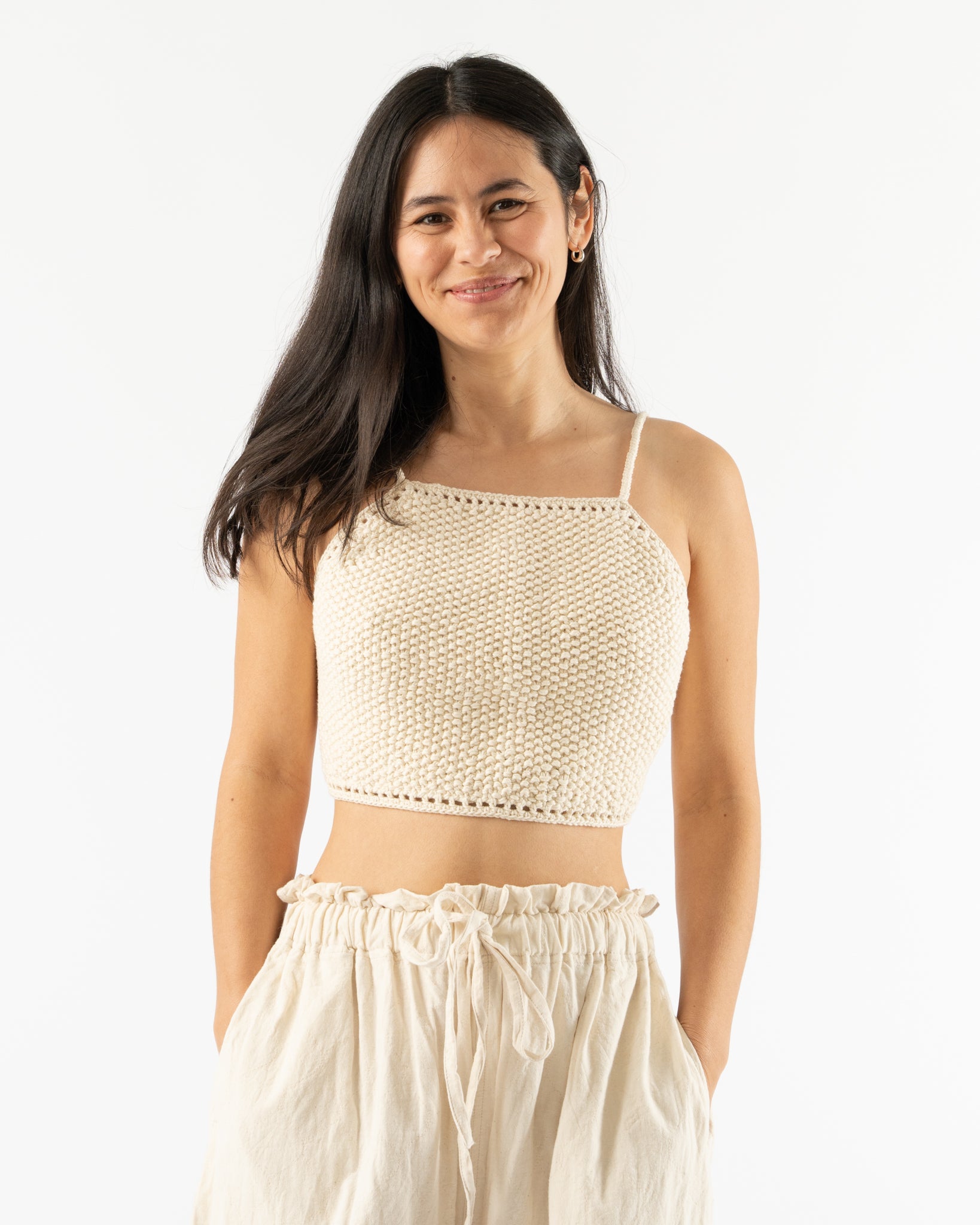 Shaina Mote Sansa Top in Natural