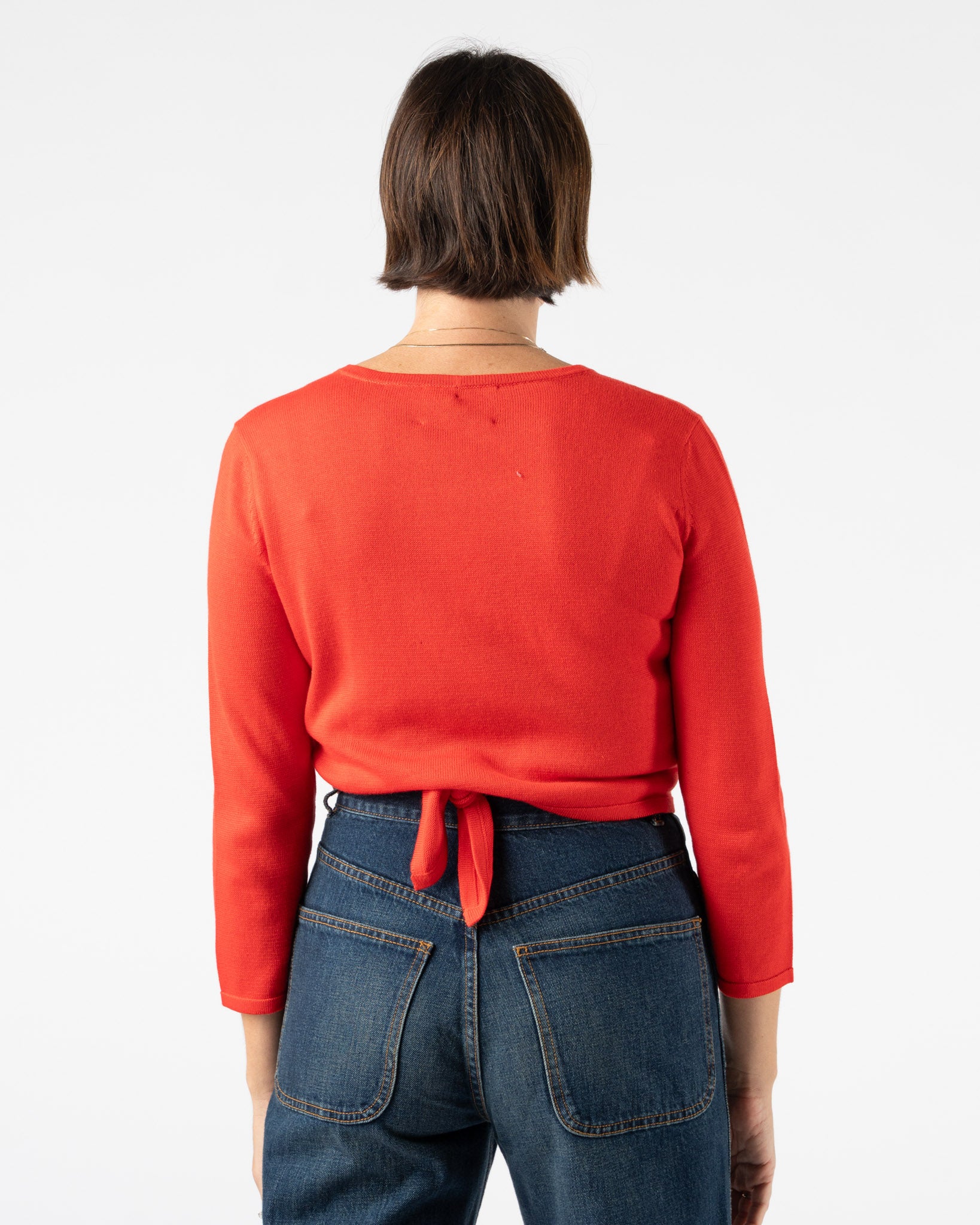 Shaina Mote Elsa Top in Vermillion