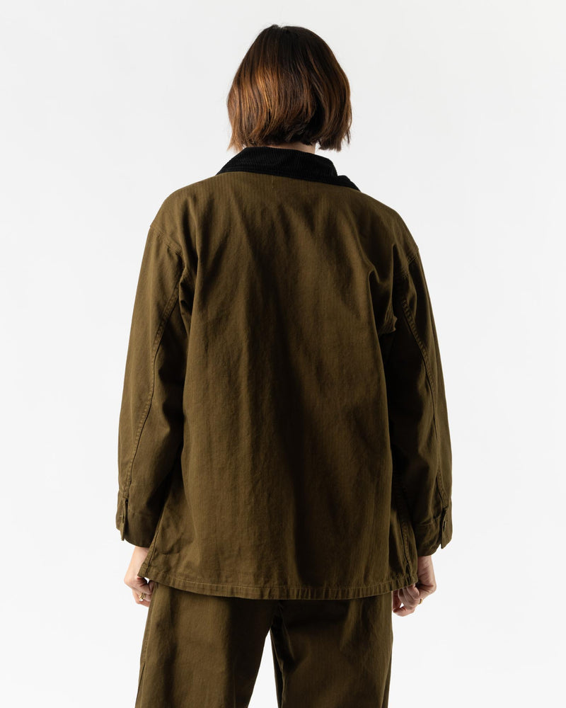 Shaina Mote Painter Coat in Olive