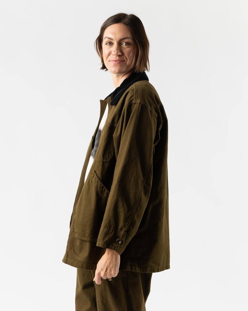 Shaina Mote Painter Coat in Olive