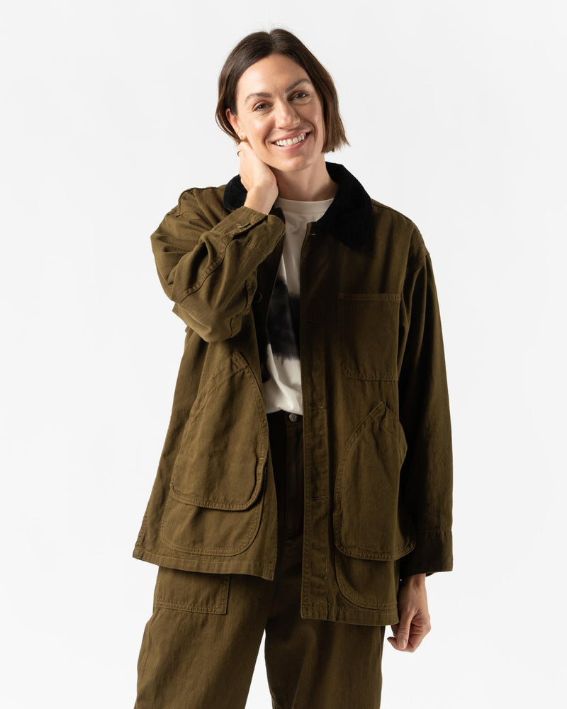 Shaina Mote Painter Coat in Olive