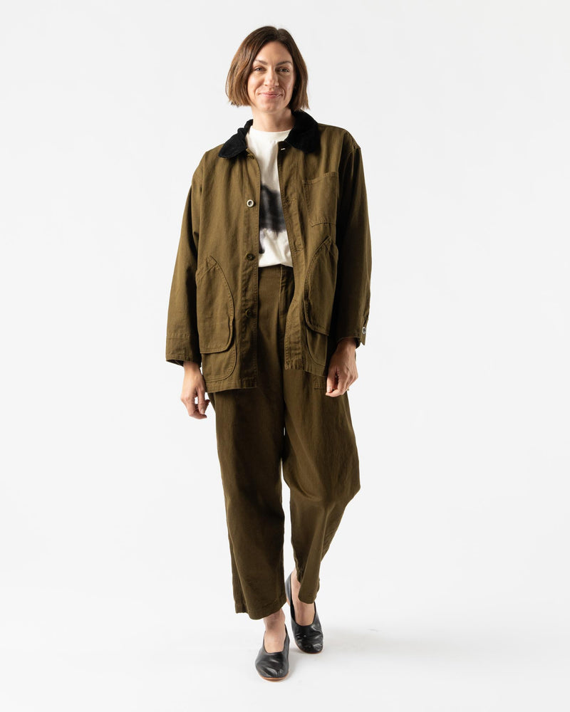 Shaina Mote Painter Coat in Olive