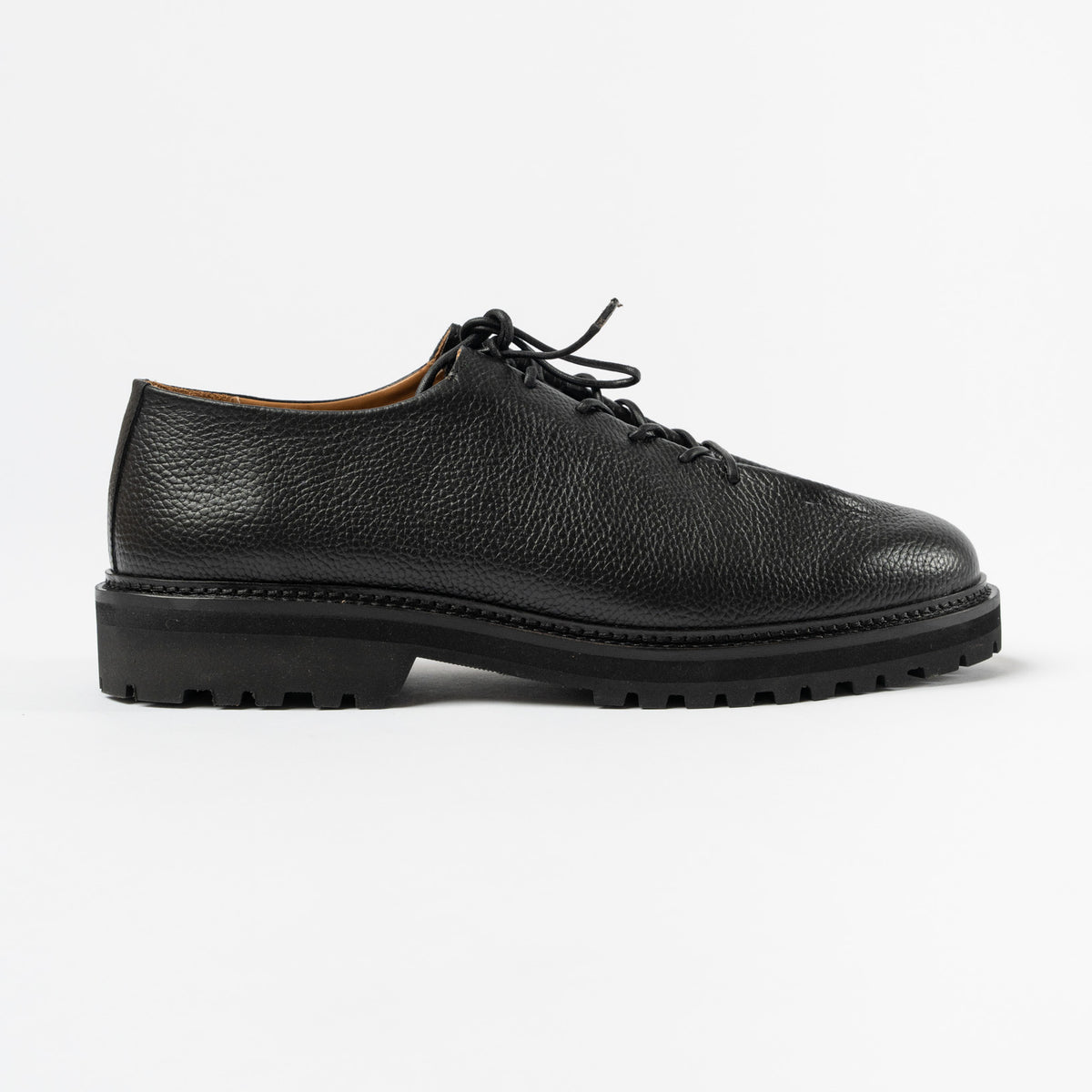 Jacques Solovire Paris Eduoard Lug Grained Black - 37