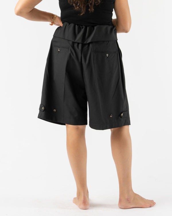 Sillage Gurkha Shorts in Black