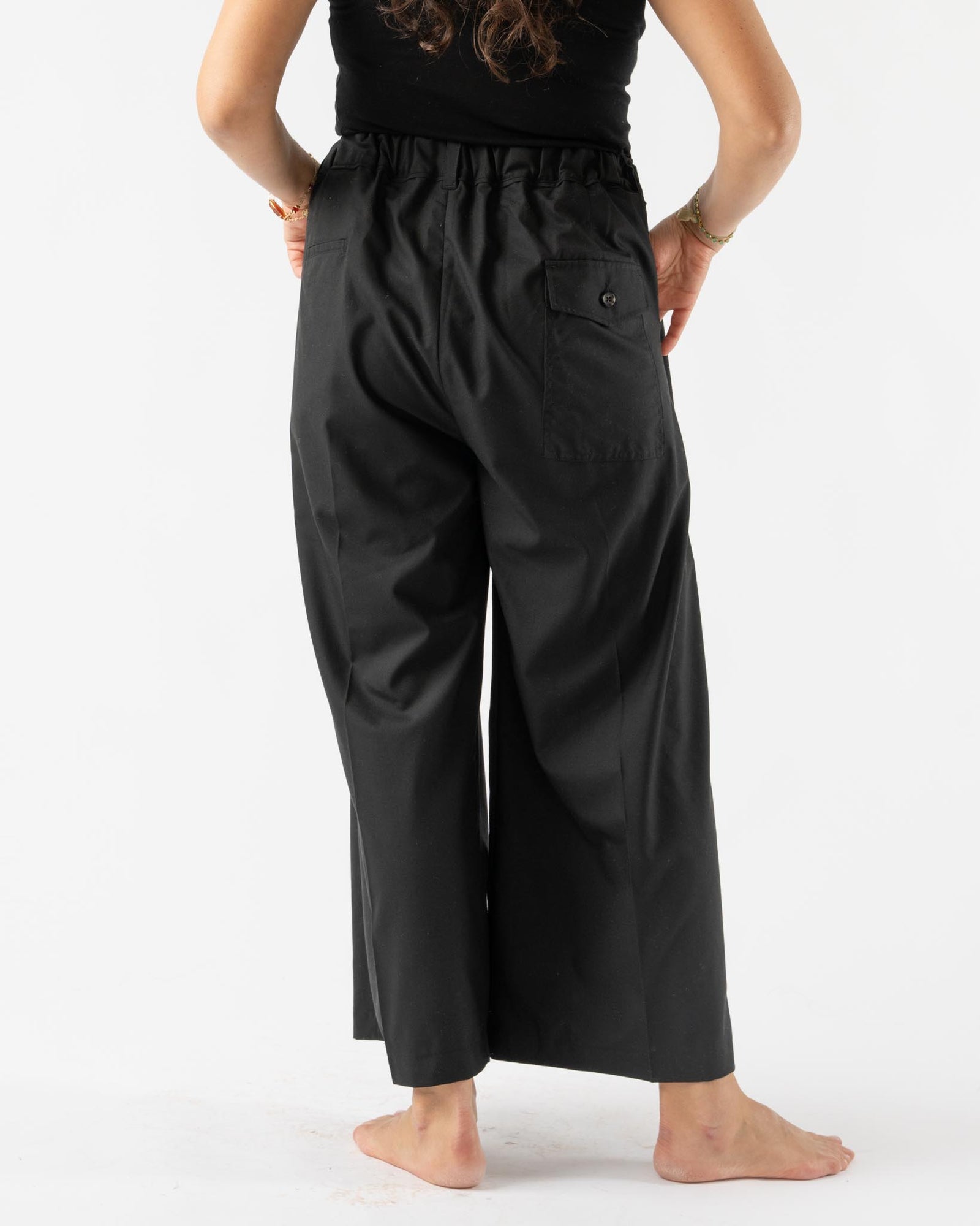 Sillage Baggy Trousers in Black Curated at Jake and Jones