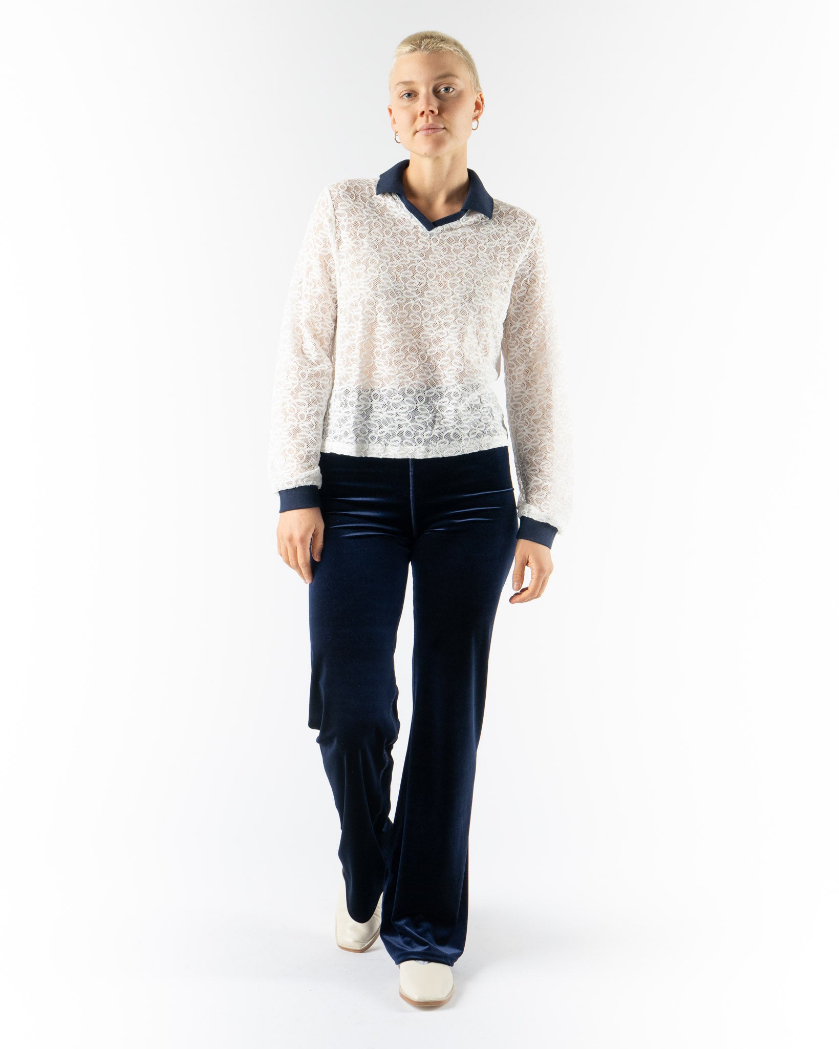 Simone Wild Trikot Top in White