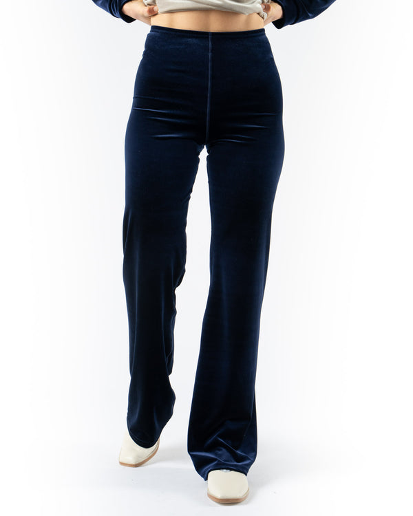 Simone Wild Wide Leg Pants in Navy