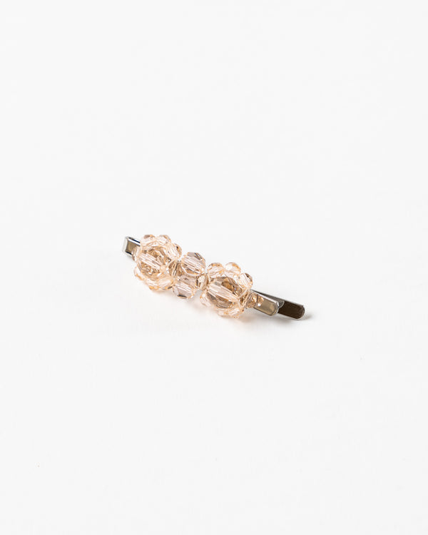 Simone Rocha Mini Flower Hair Clip in Nude