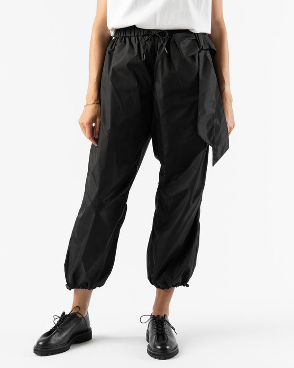 Simone Rocha Black Bow Track Pants