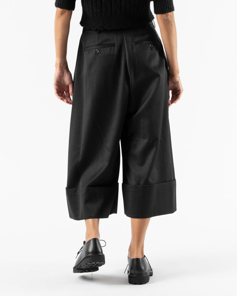 Simone Rocha Button Placket Trousers in Black