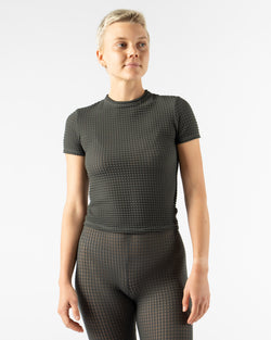 Simone Wild Tiny Tee in Stone
