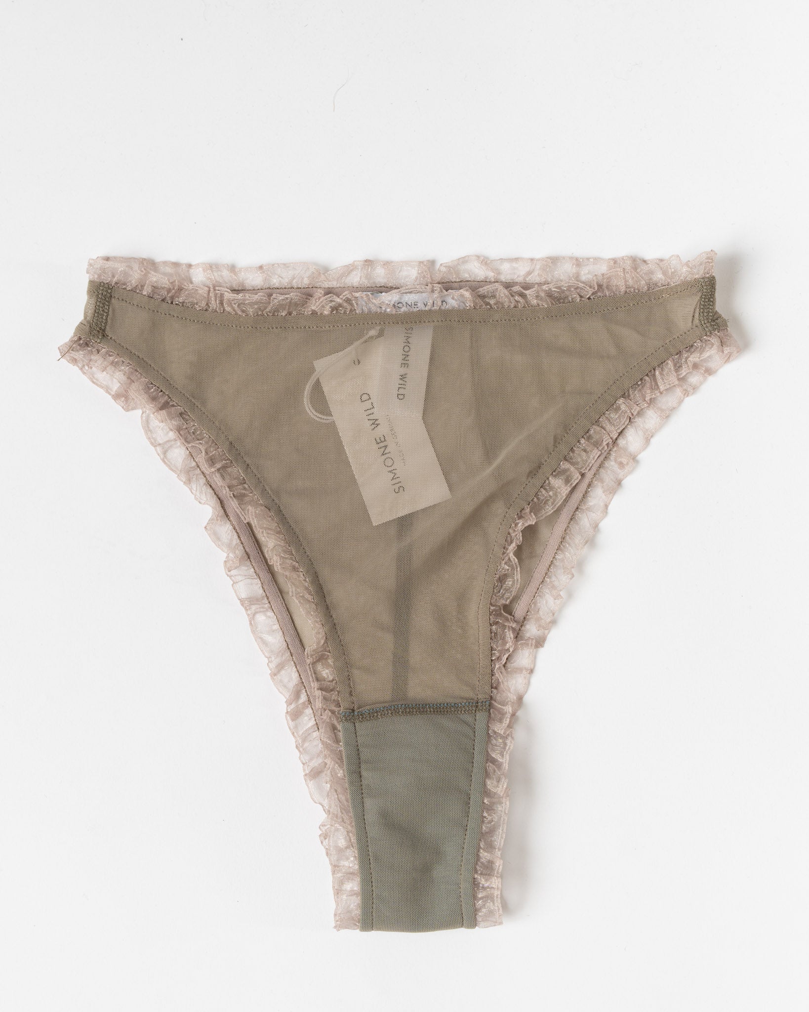 Simone Wild Mesh Slip in Fango