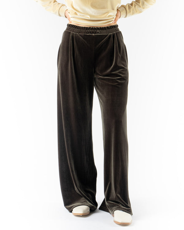 Simone Wild Pocket Pants in Olive Green