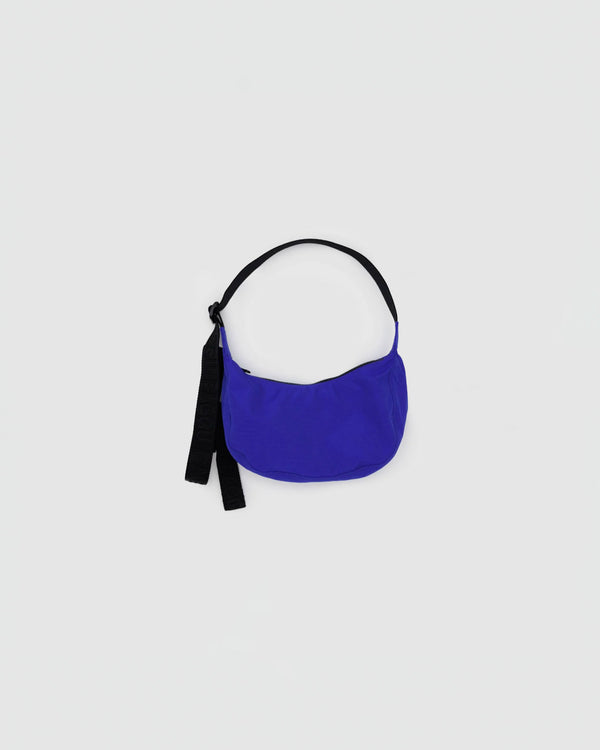 Baggu Small Nylon Crescent Bag in Lapis