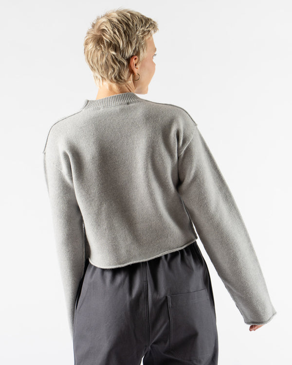 Sofie D'Hoore Metsu Top in Light Grey Melange