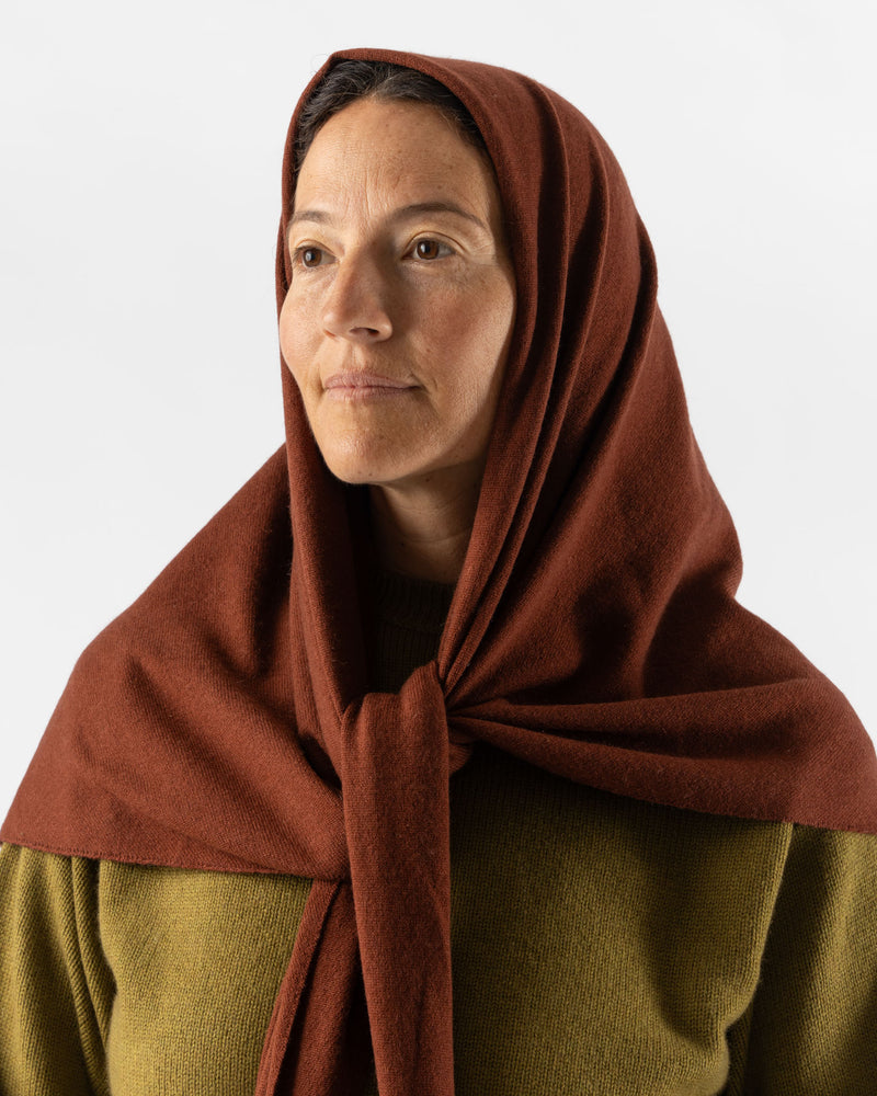 Sofie D'Hoore Astra Scarf in Brick