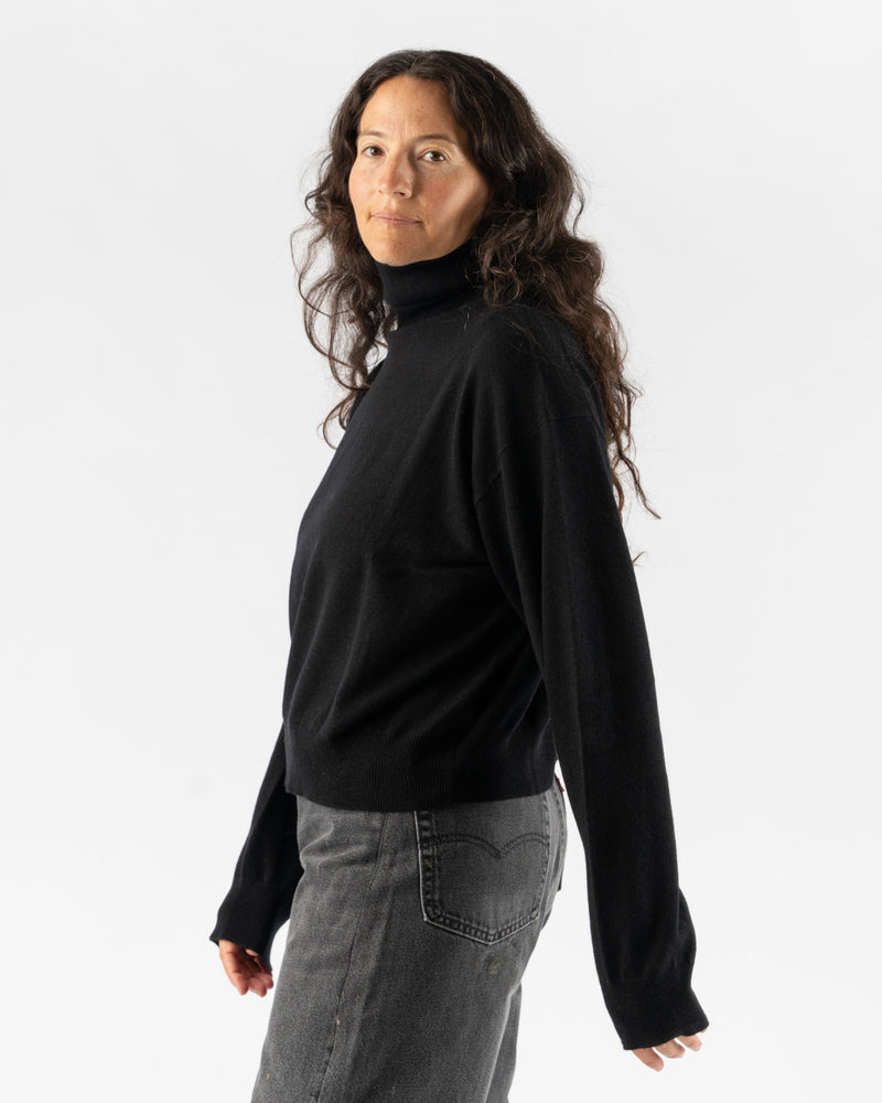 Sofie D'Hoore Mazzy High Neck Sweater in Black