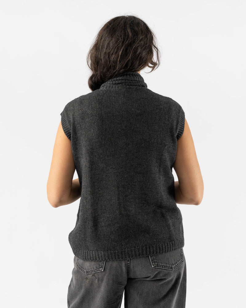 Sofie D'Hoore Mole Vest in Charcoal Melange