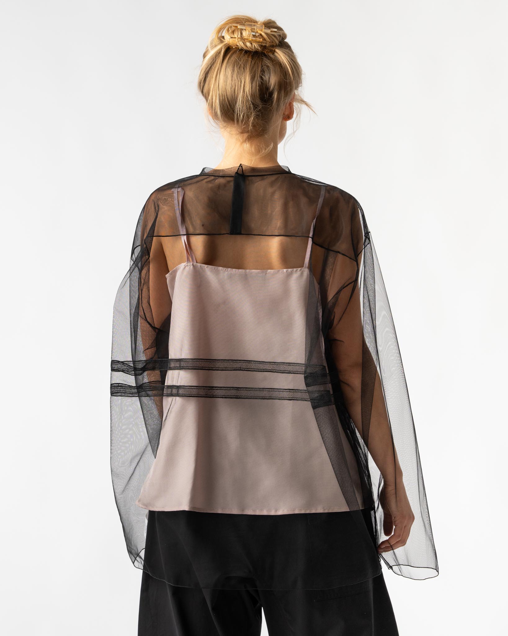 Sofie D'Hoore Boise Long Sleeve with Lace in Black