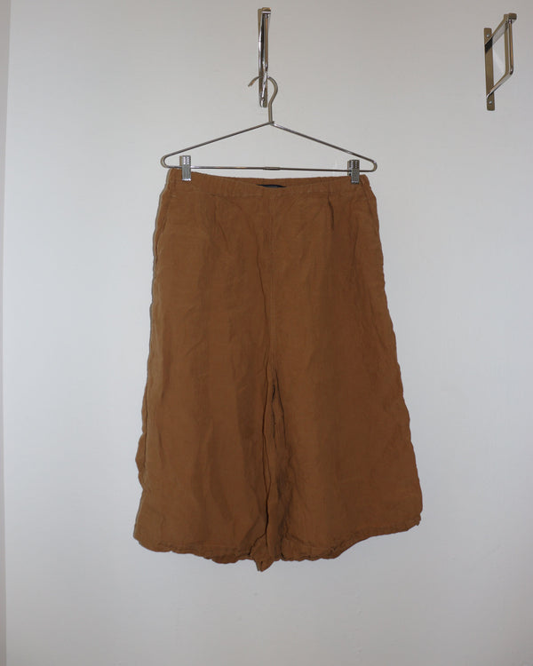 Pre-owned: Sofie D'Hoore Linen Pant in Cumin