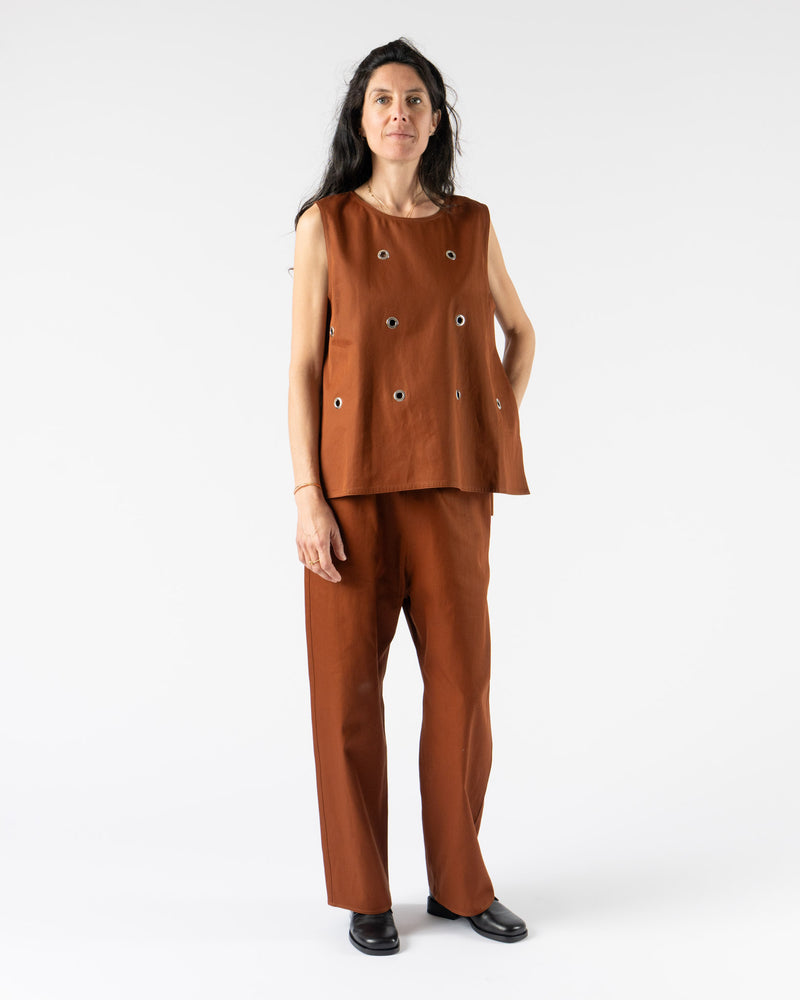 Sofie D'Hoore Plock Pants in Brick