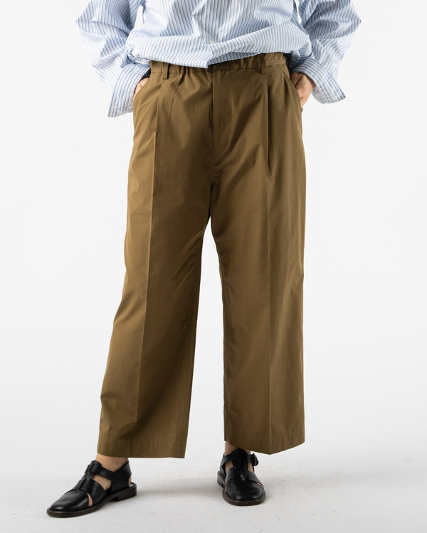 Sofie D'Hoore Pass Darted Pants in Woven Cumin