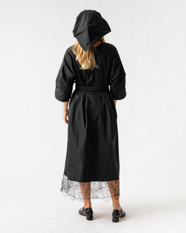 Sofie D'Hoore Duke Place Dress in Woven Black/Black