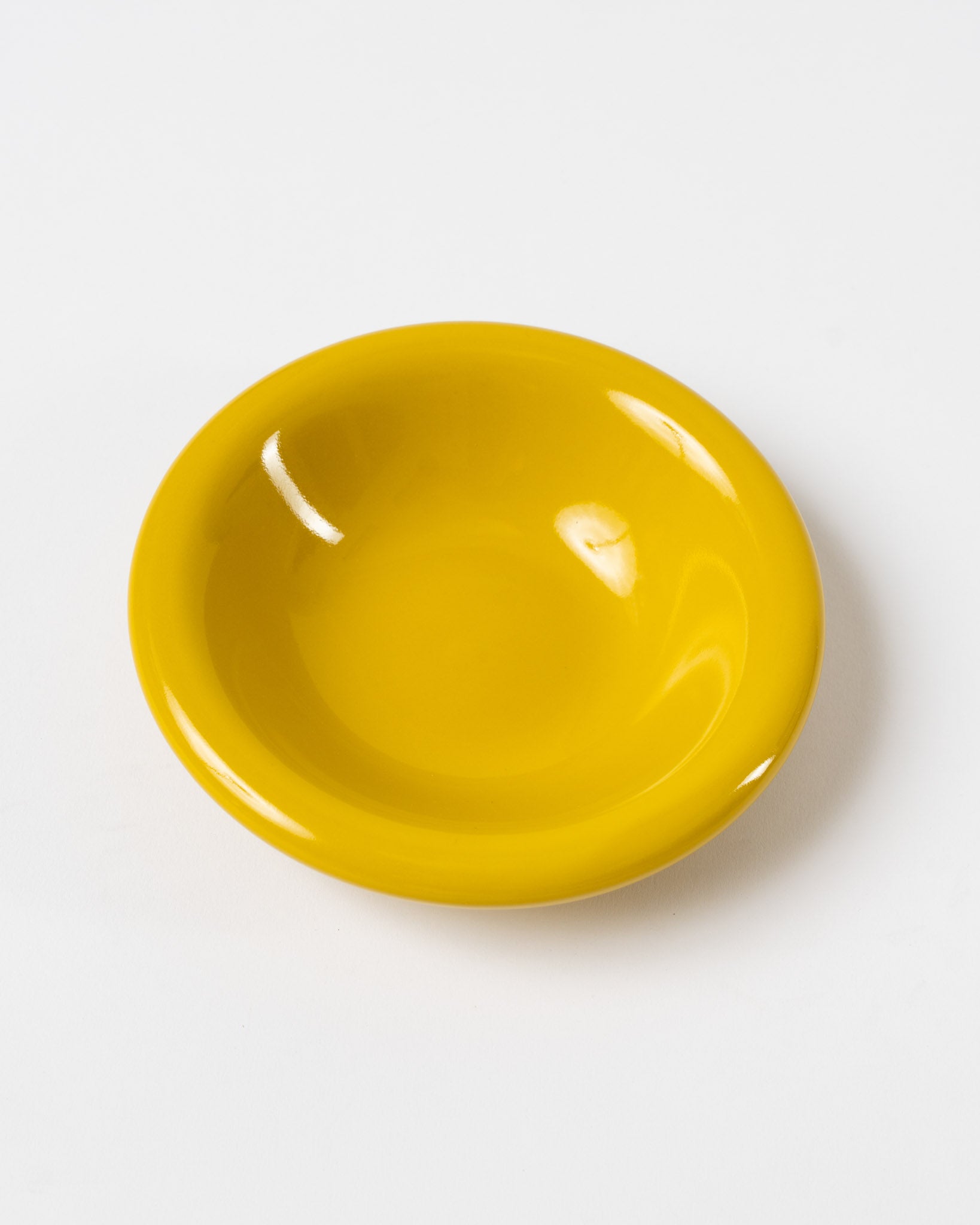 Softedge Studio Side Bowl in Mustard