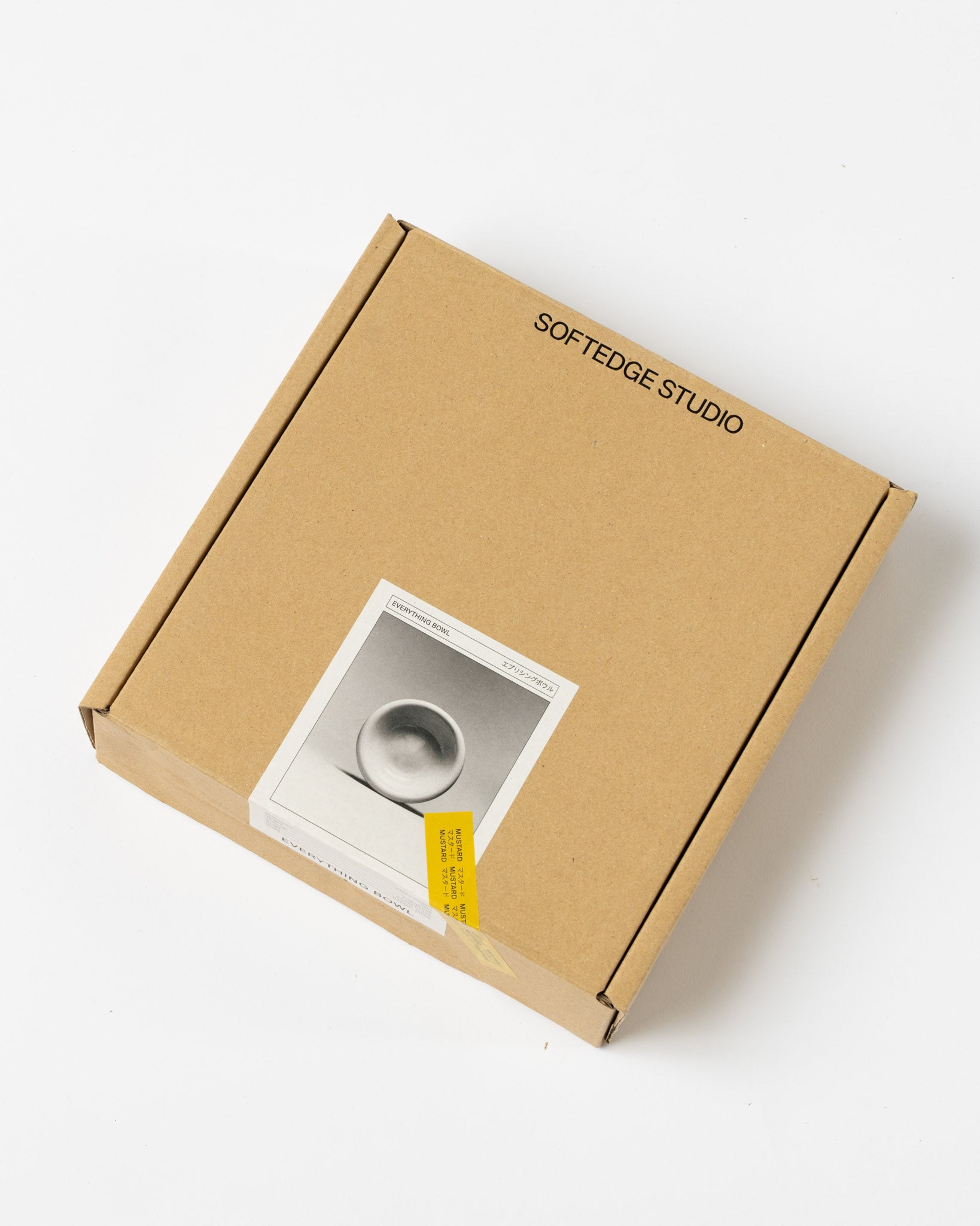 Softedge Studio Everything Bowl in Mustard