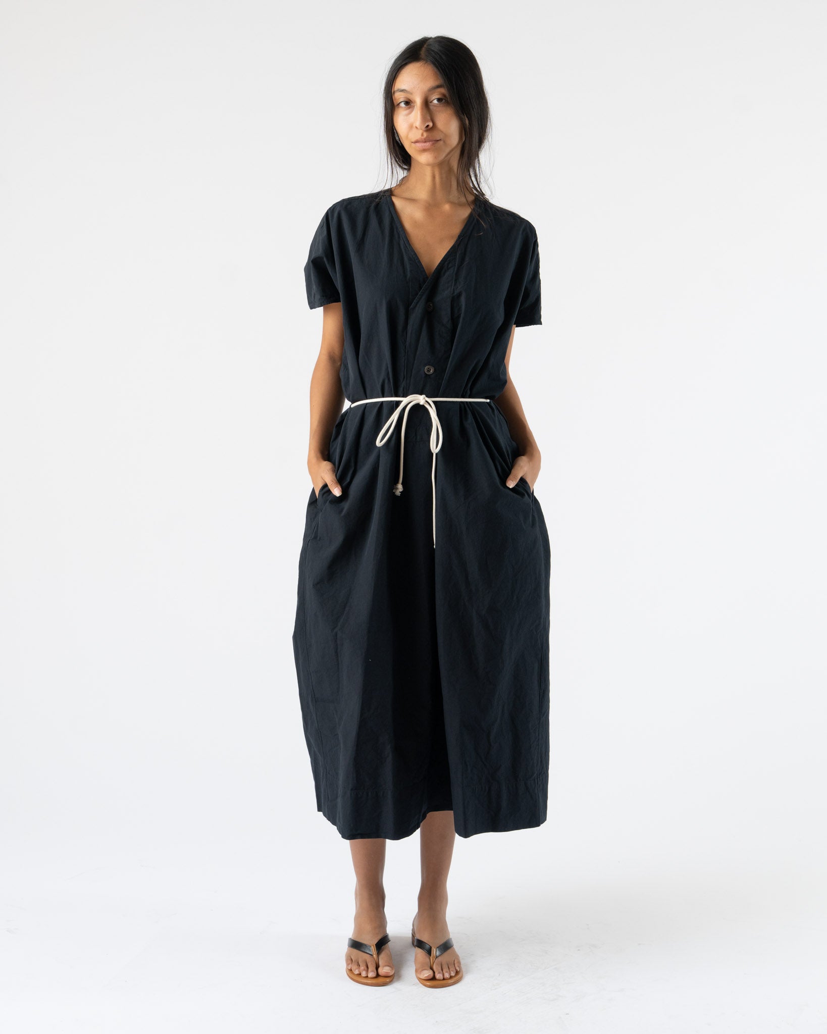 SONO Dante Dress in Off Black