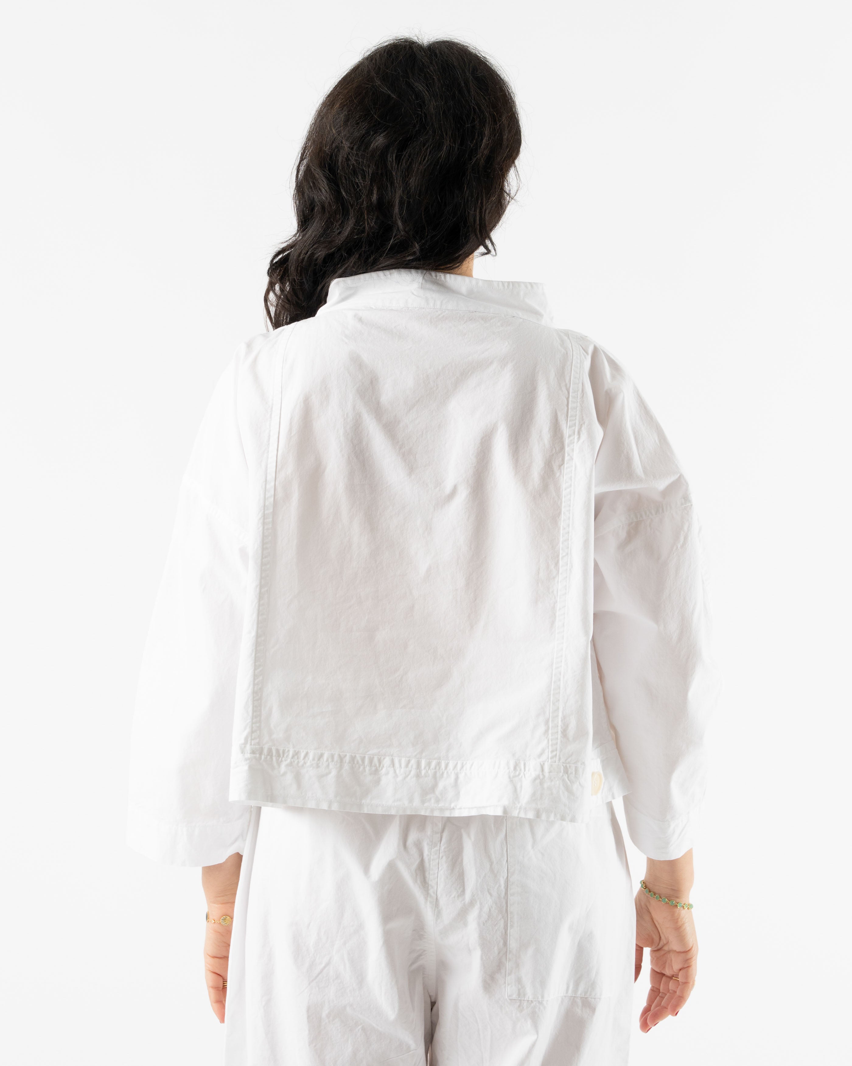 SONO Kittel Smock in White