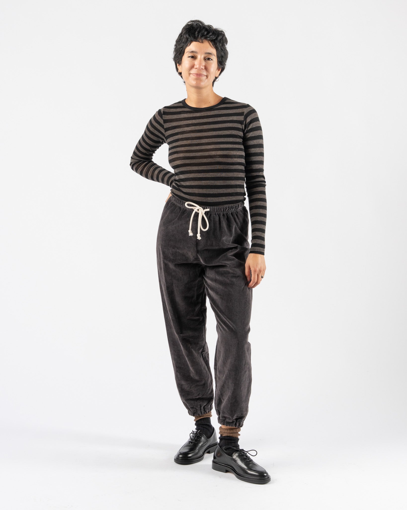 SONO Jethro Joggers in Charcoal Curated at Jake and Jones