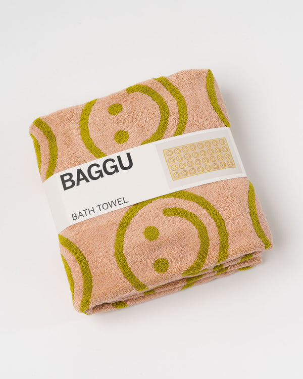 Baggu Bath Towel in Happy Ochre