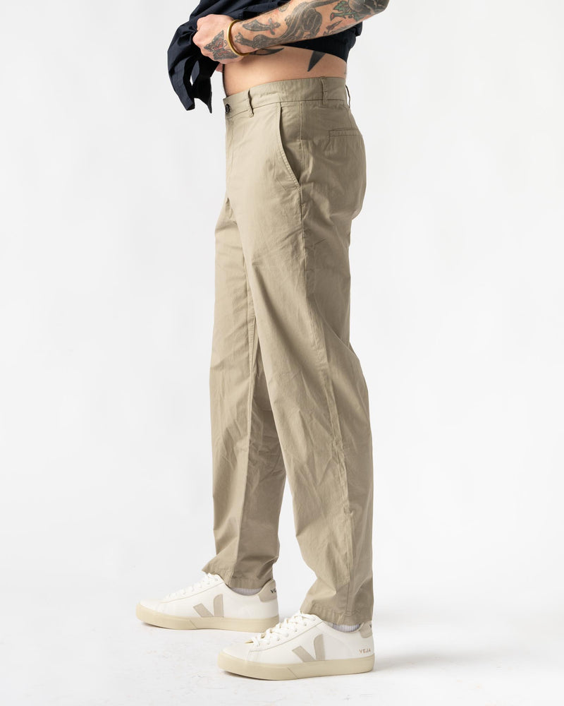 Norse Projects Andersen Regular Typewriter Flat Front Trouser in Clay