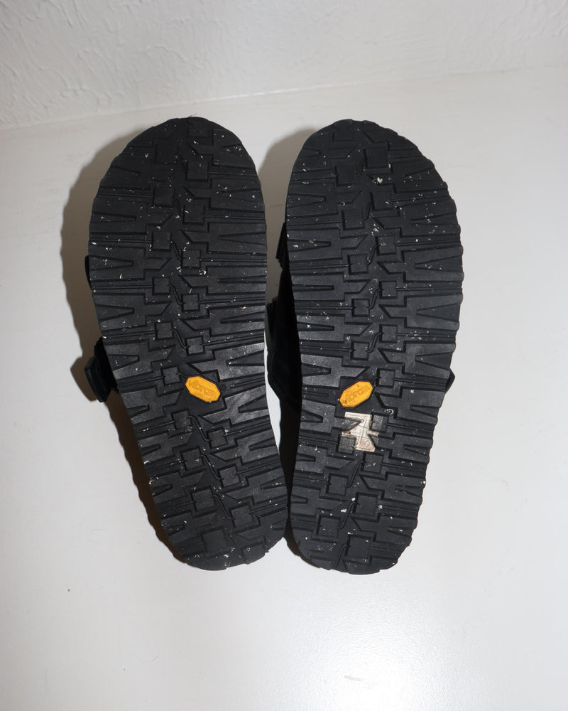 Pre-owned: Suicoke Moto-Cab Strappy Sandals in Black