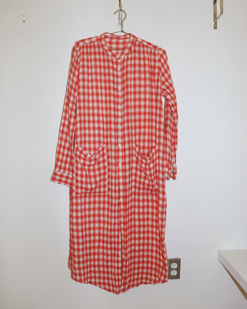 Pre-owned: Sultan Wash Gingham Dress