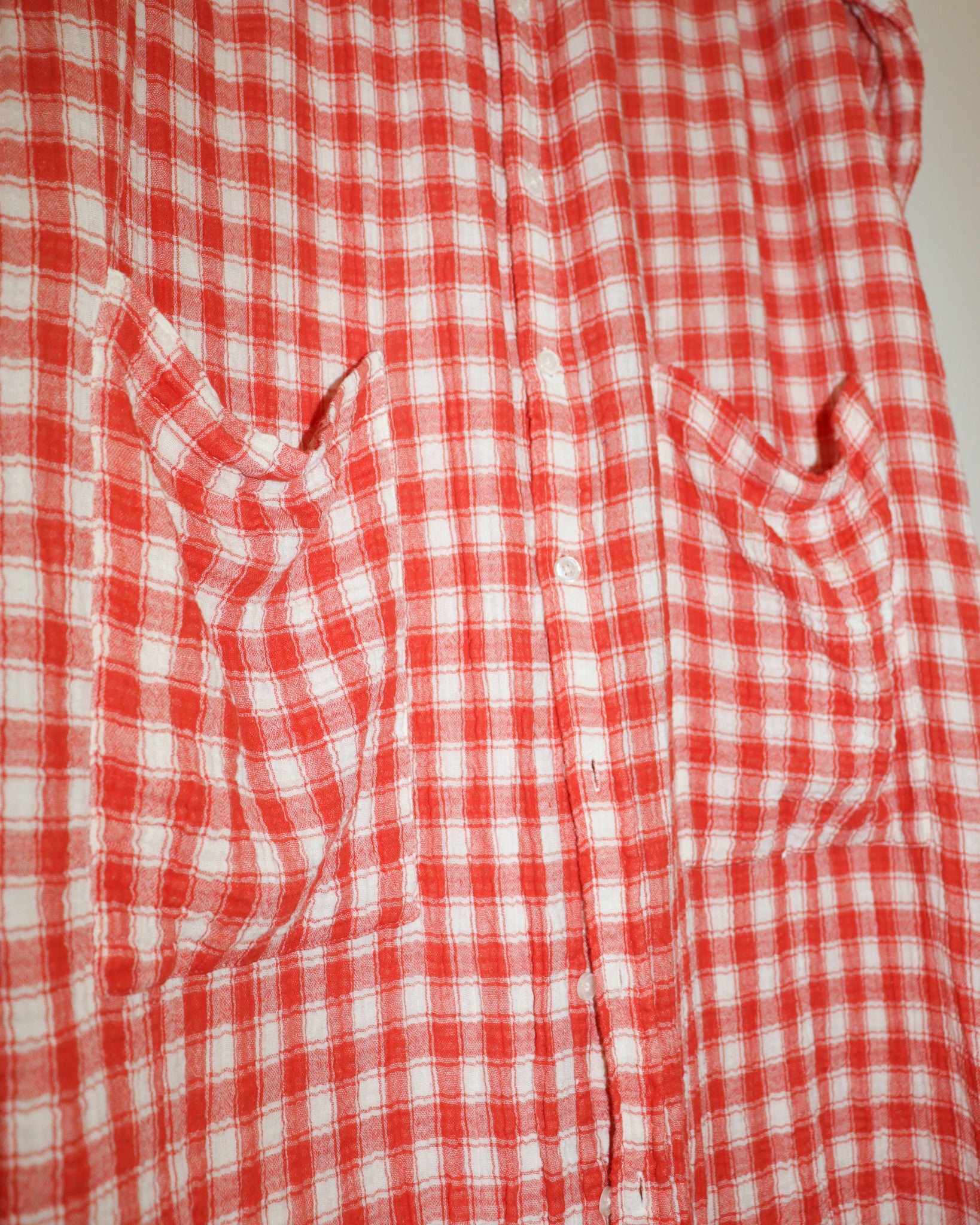 Pre-owned: Sultan Wash Gingham Dress