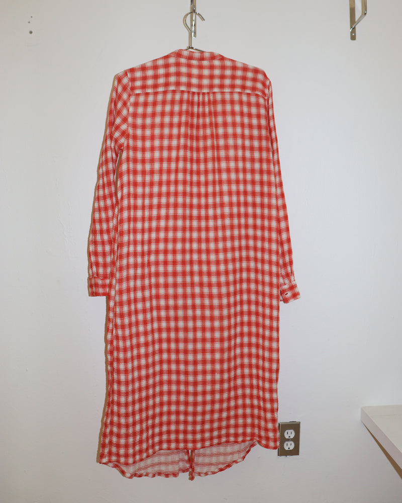 Pre-owned: Sultan Wash Gingham Dress