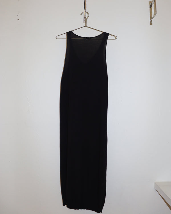 Pre-owned: Sumi Sumi Slip Dress in Black