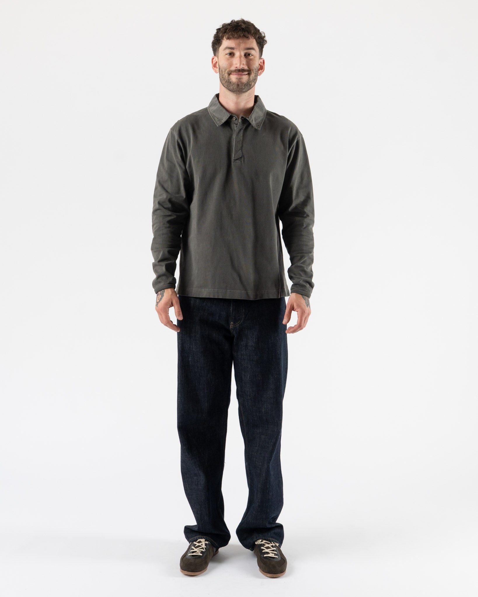 Sunflower Loose Pant in Simple Rinse Blue