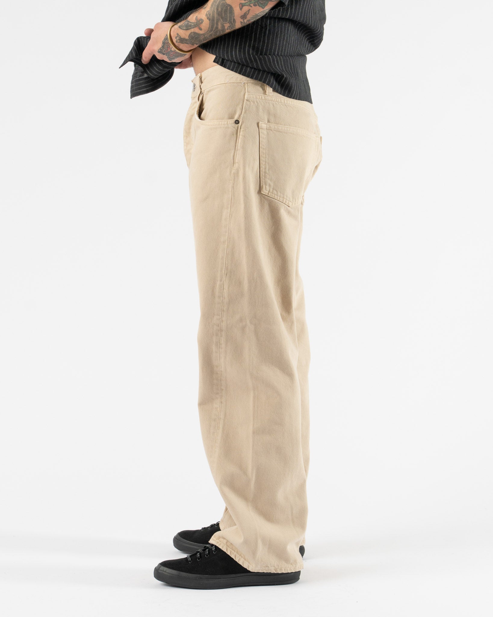 Sunflower Wide Twist Pant in Vintage Sand